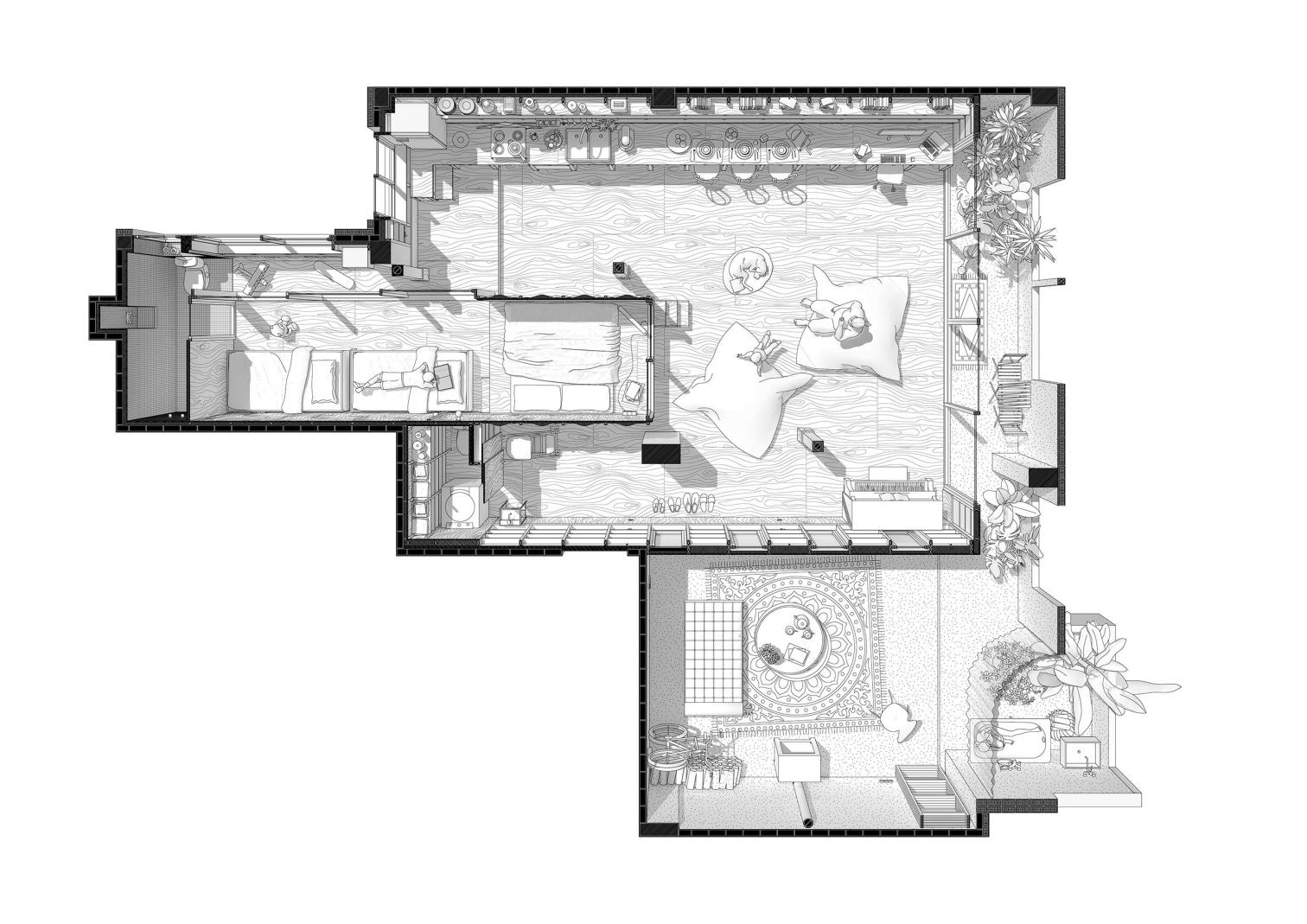 明日之家 · 马德里的冬夏融合绿色住宅设计丨西班牙马德里-13
