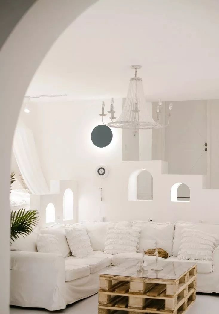 120㎡民宿风混搭家居，纯白打造浪漫不造作体验-22