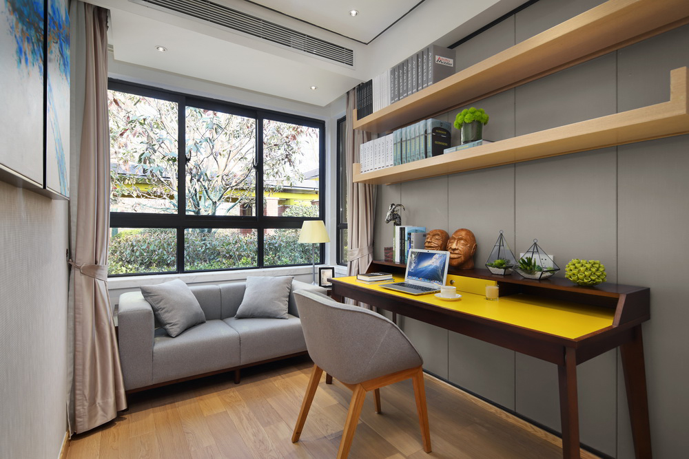 华地华地森林语A户型样板房设计-32