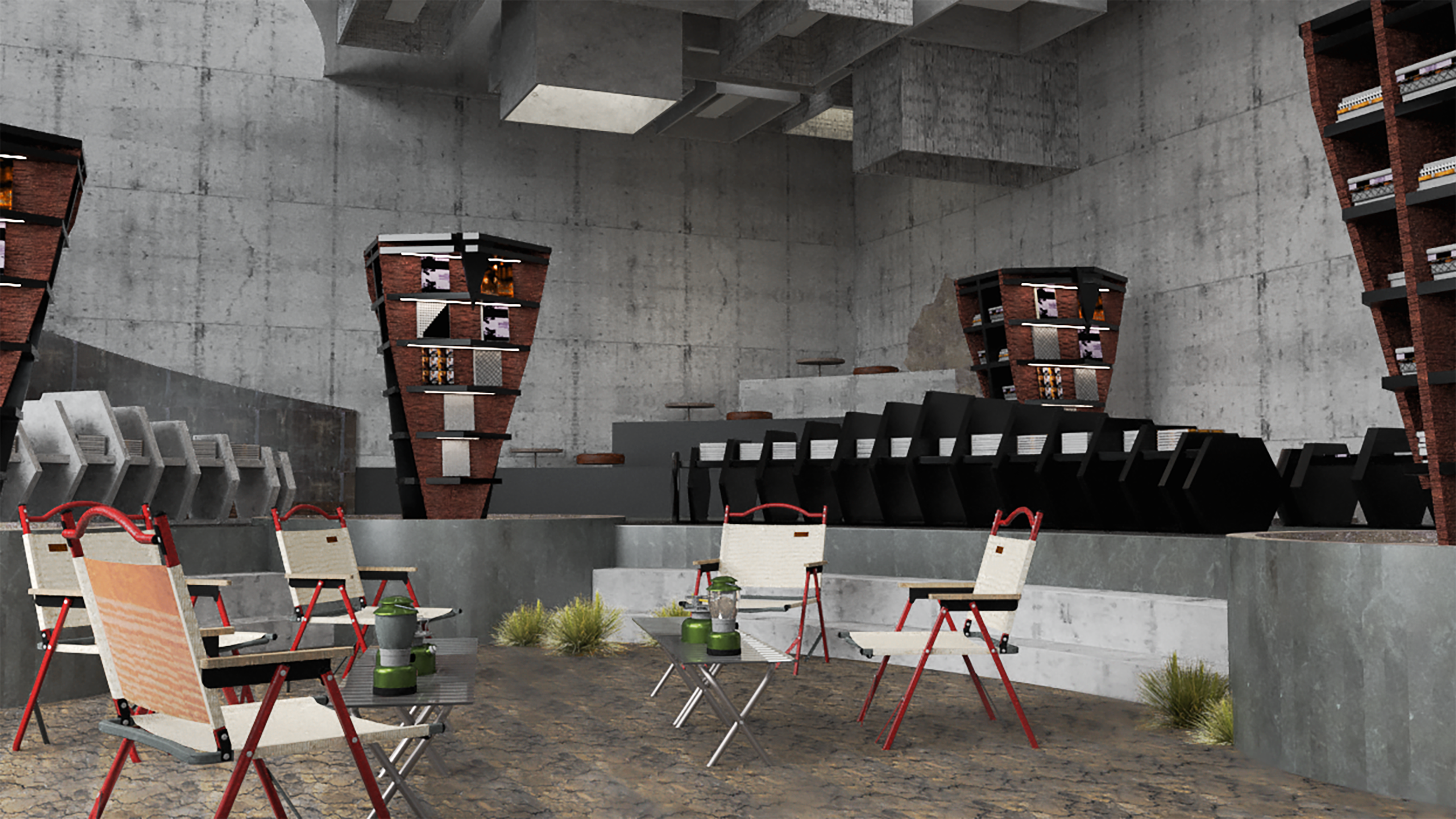 掌枢·数字经济下循环书店概念设计丨成铎,朱文静,王鑫宇-20