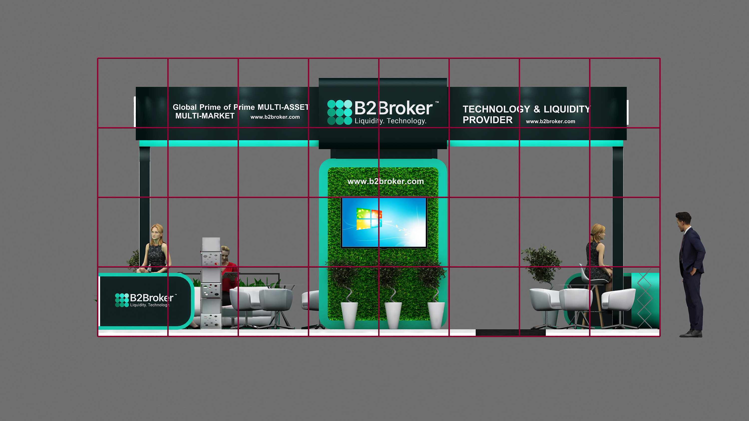 B2 BROKER 8X6STALL DESIGN IN DUBAI-10