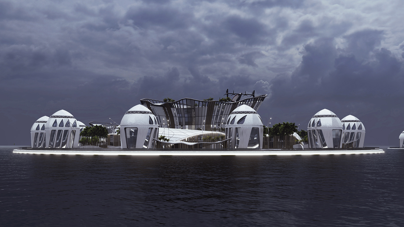 睡莲村 · 未来农村概念丨哈萨克斯坦丨SK.Y Architects-17