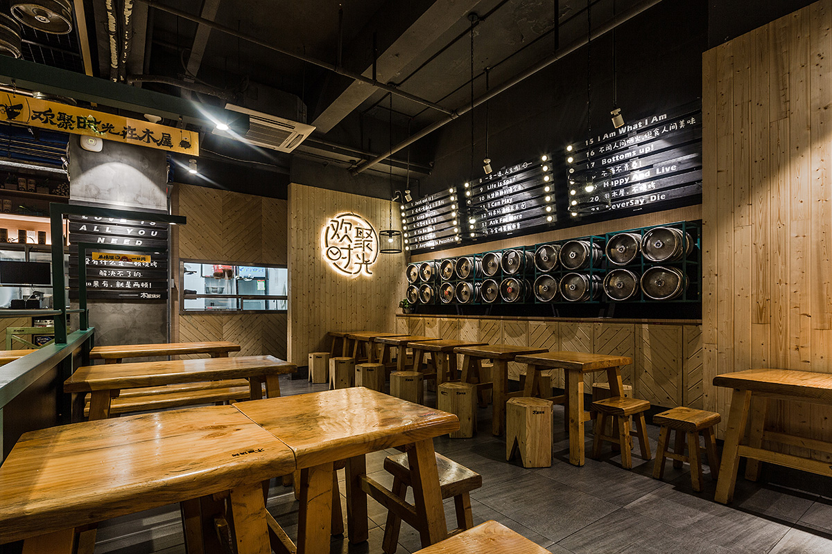 餐饮设计·木屋烧烤深圳泥岗店-11
