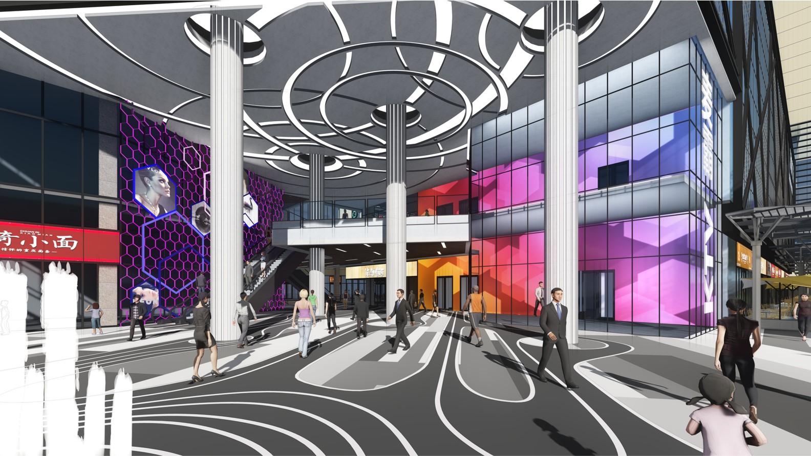 欢乐天堂商业装修工程（注：renovation在商业语境中常指装修、翻新工程，可根据实际情况判断是否需要工程二字） 丨中国丨Hopscape Design Studio-15