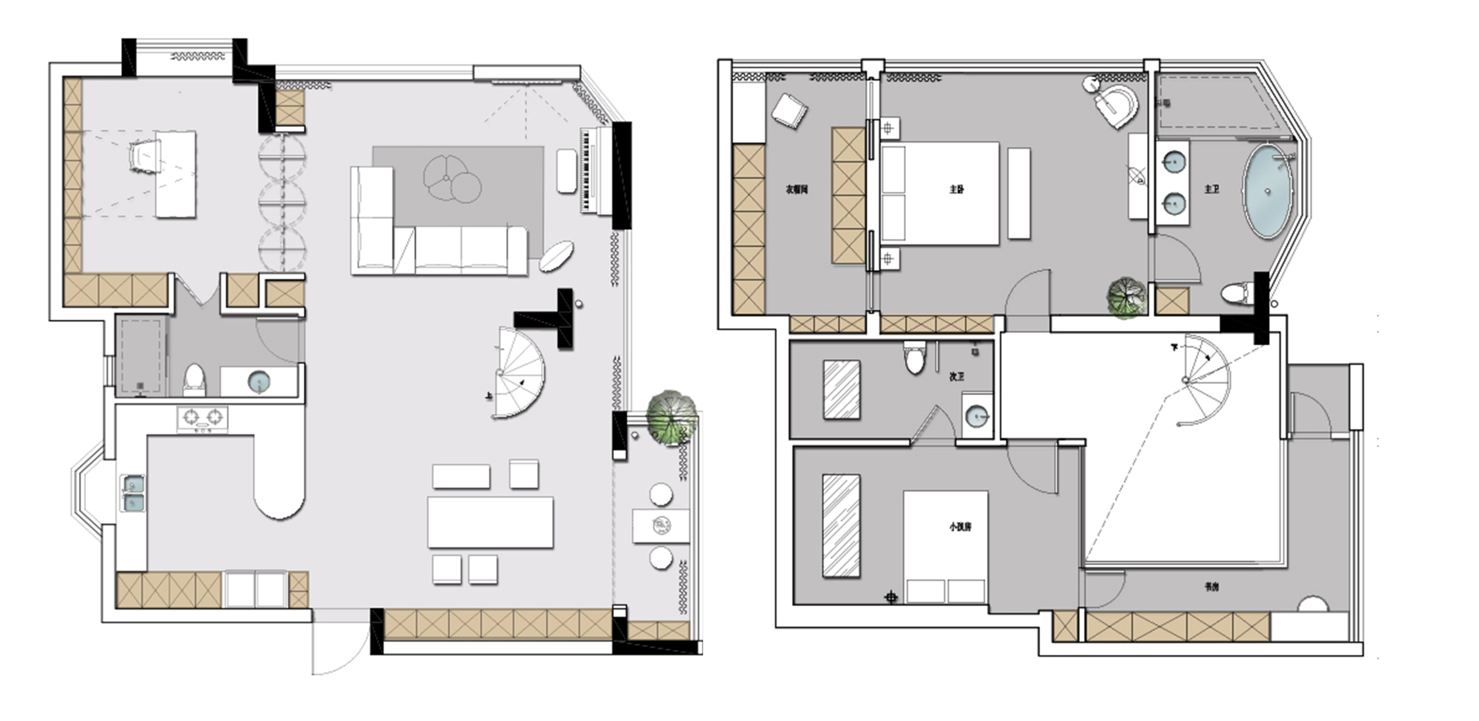 余间 · 210m²顶层复式设计丨中国深圳-5