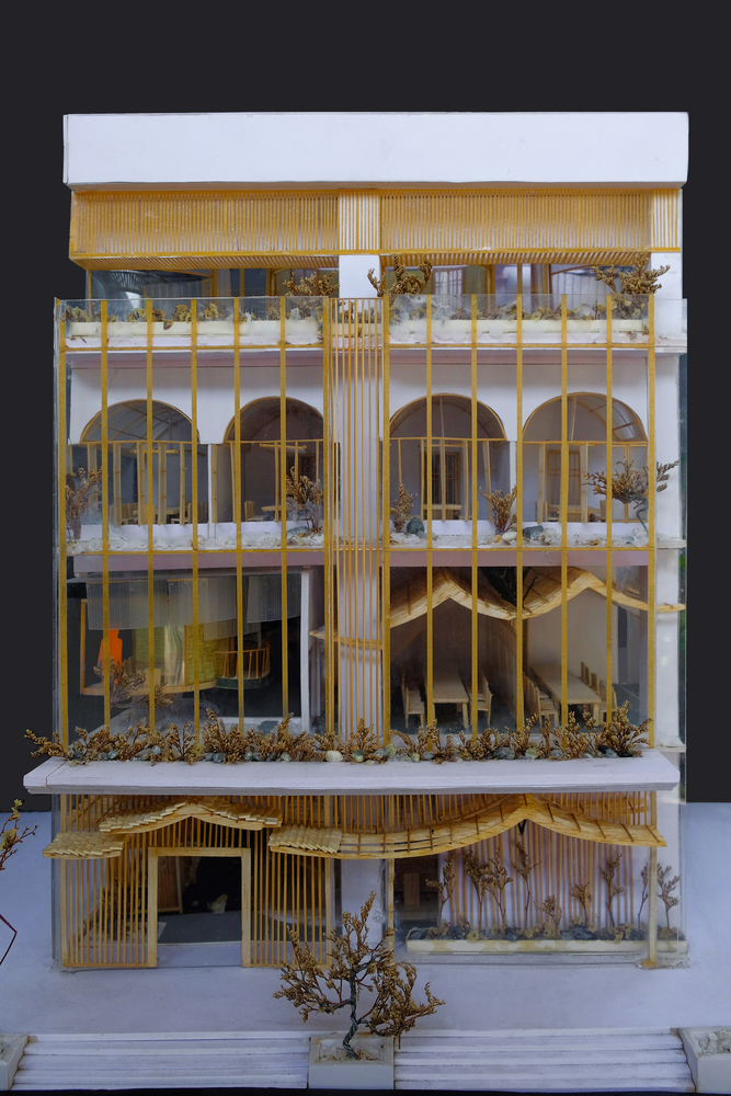 越南 Akaari Premium Restaurant丨越南河内丨NH Village Architects-44