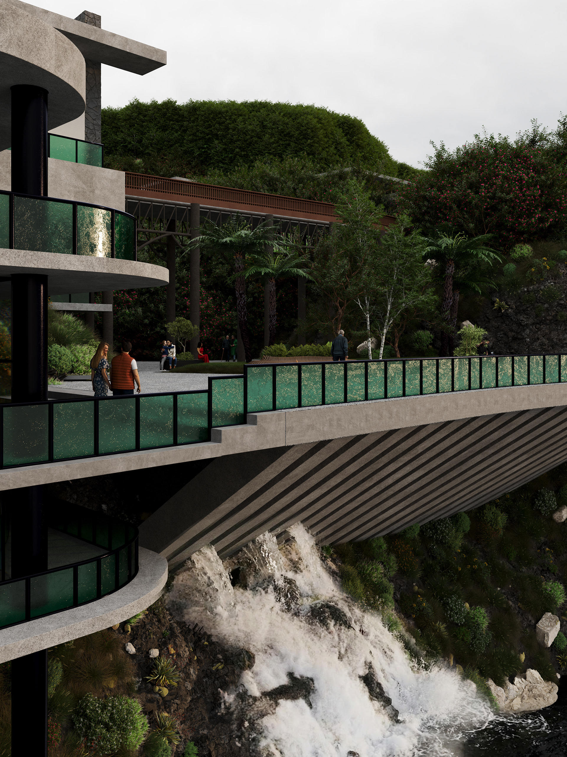 The Fiordland Ascent - Conceptual Eco-8