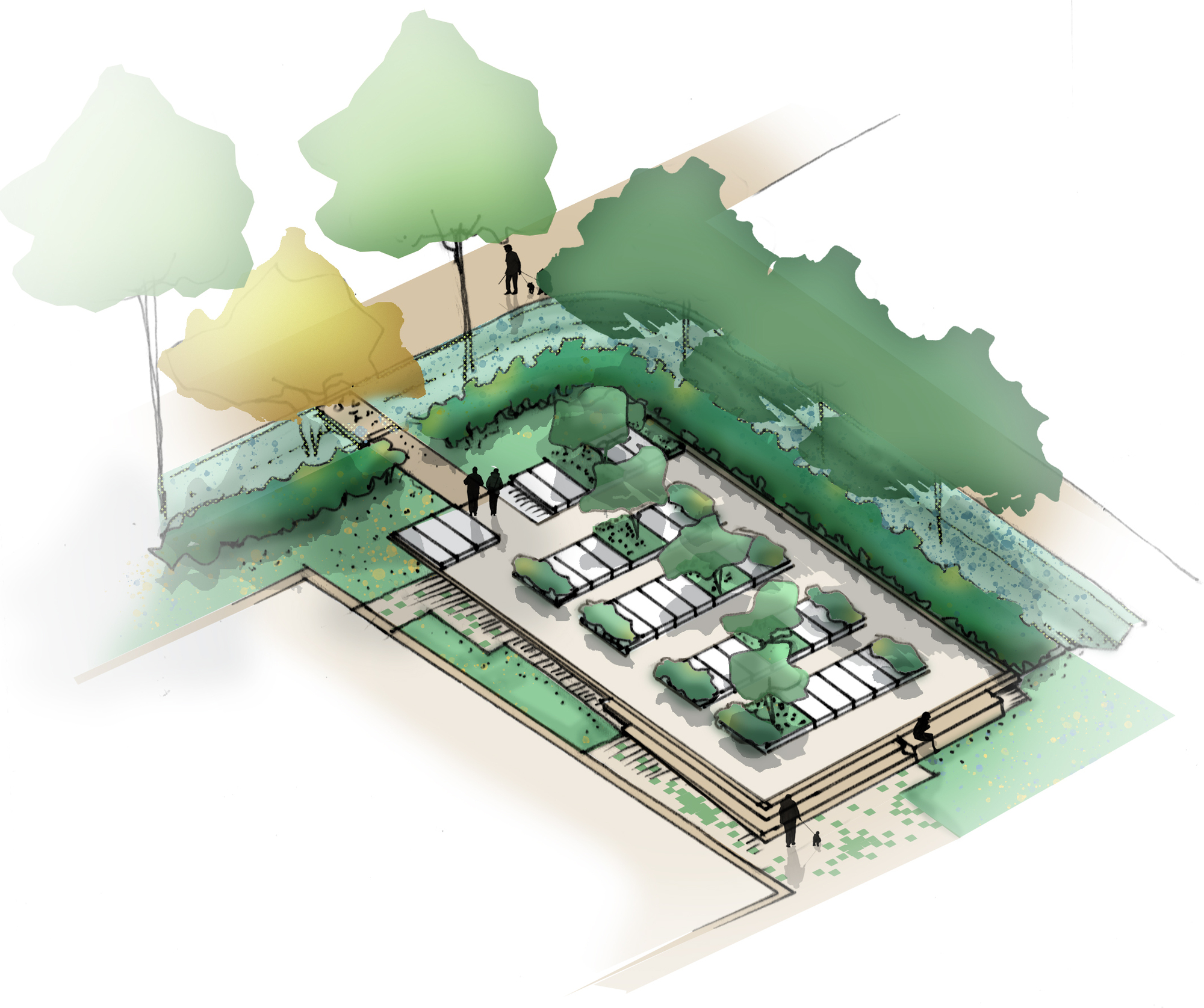 蒙比利埃大都市公墓丨法国蒙彼利埃-53