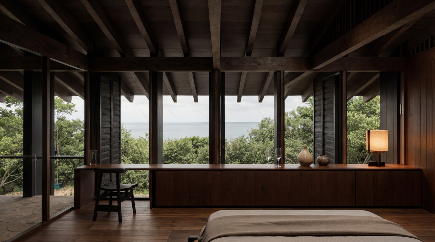 日本2026年非酒店设计竞赛项目 山间庇护所丨日本鹿儿岛丨V Taller-14