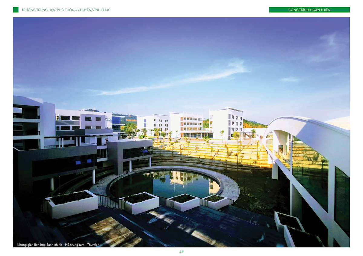 绿色校园设计典范 | 越南 Vinh Phuc 市高级中学-41