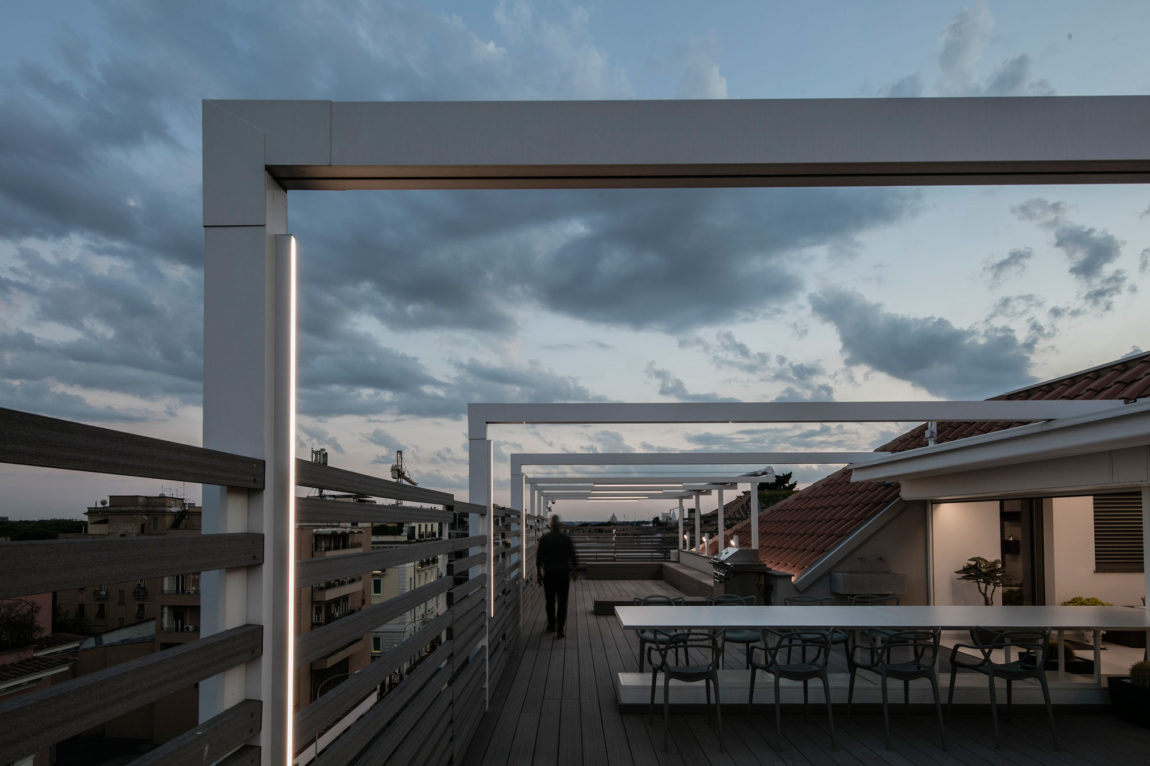 罗马两层 penthouse，圣彼得大教堂尽收眼底-7