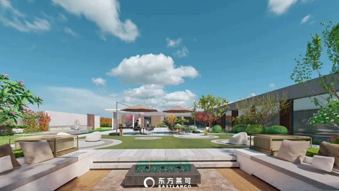 莱可|包装企业总部：边界切割与办公自然交响-38