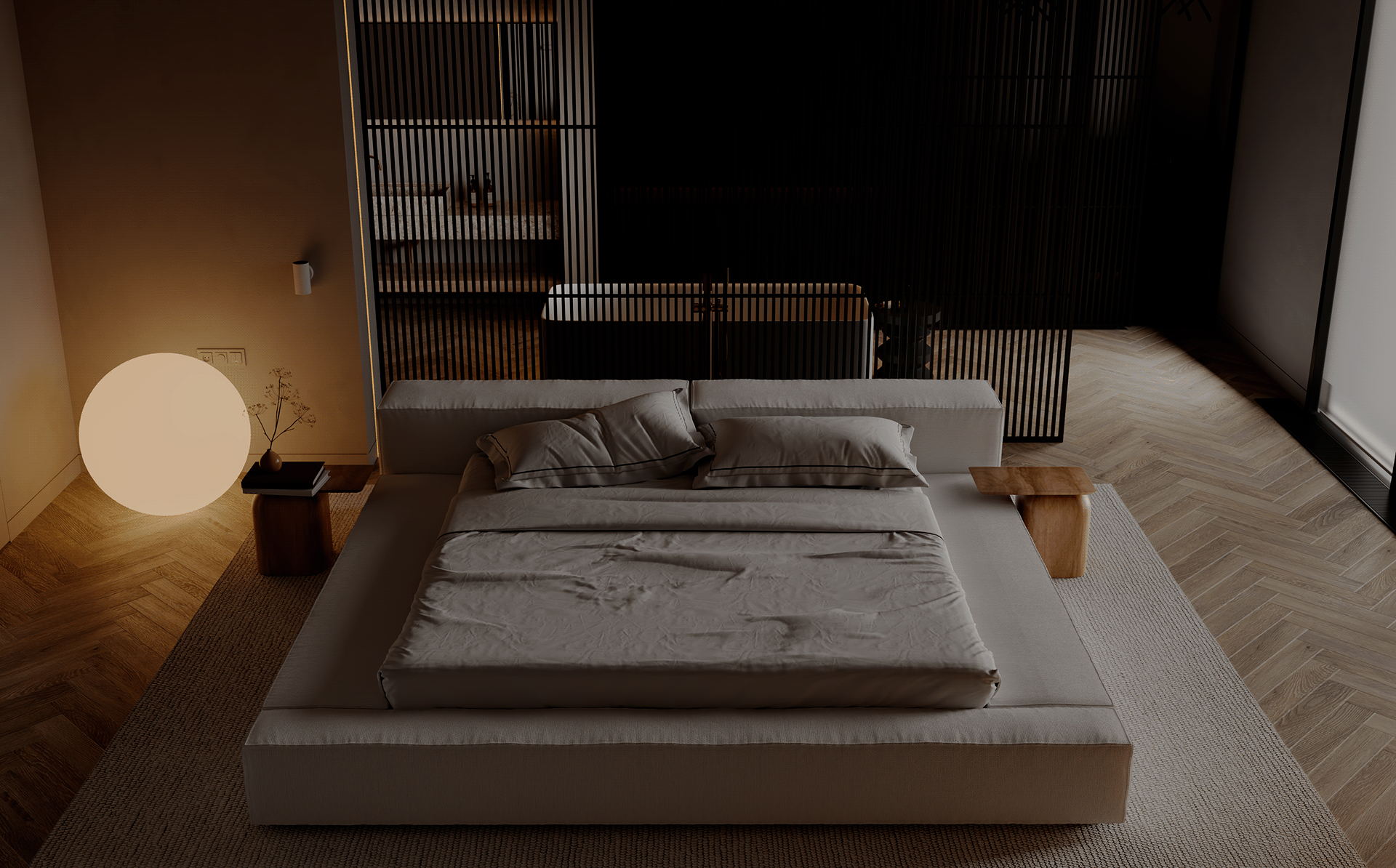 浅色系别墅设计 每一处的设计都是范本！-13