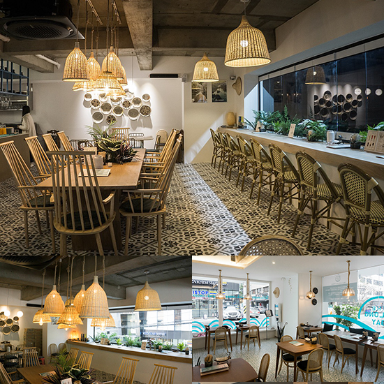 越南风情 60 平餐厅设计，打造浪漫空间-1