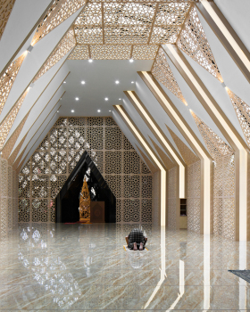 AtTaufik Mosque · 现代印尼清真寺设计典范丨JOSO