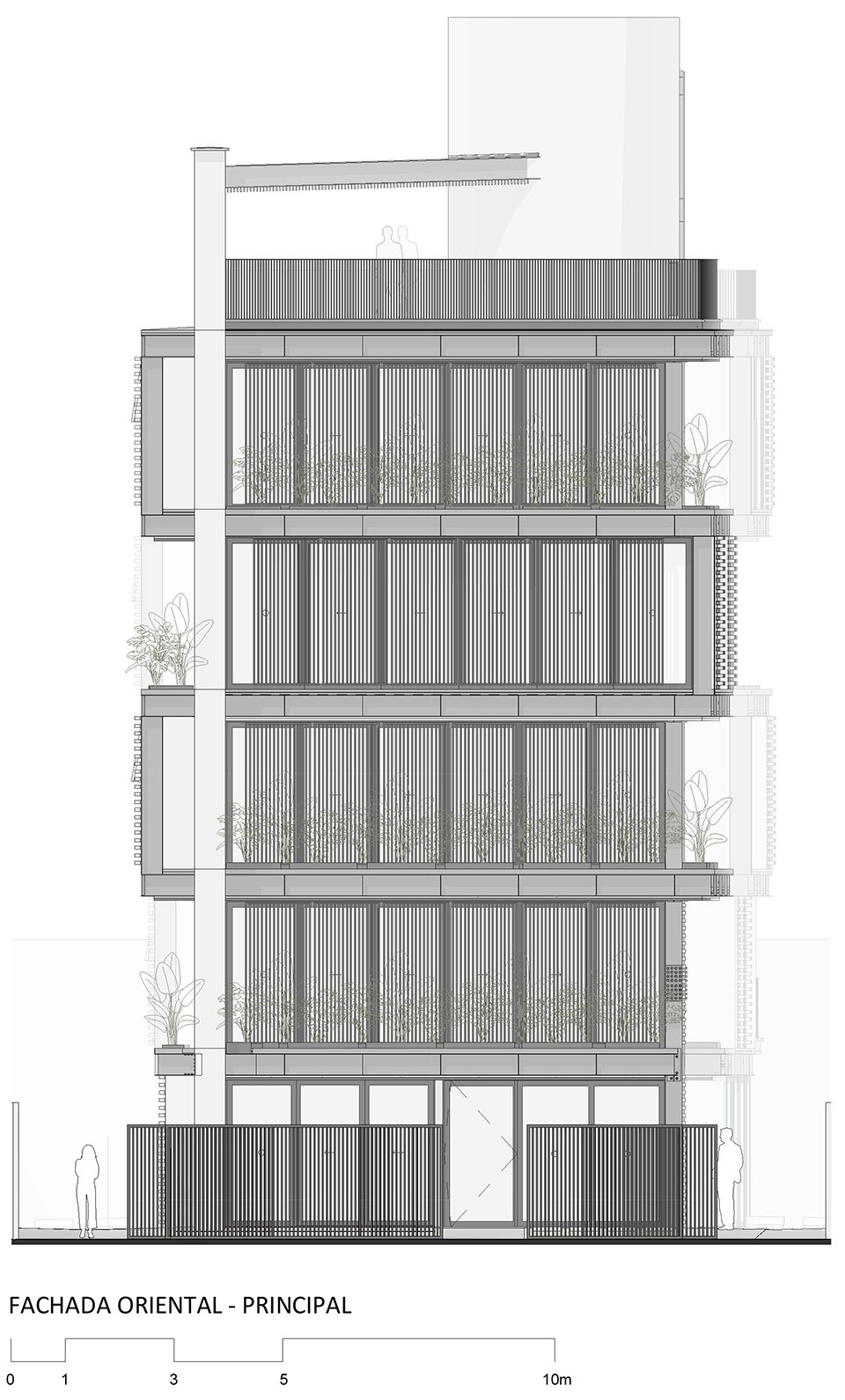 哥伦比亚麦德林 GP 大楼，交叠体量打造内部花园-64