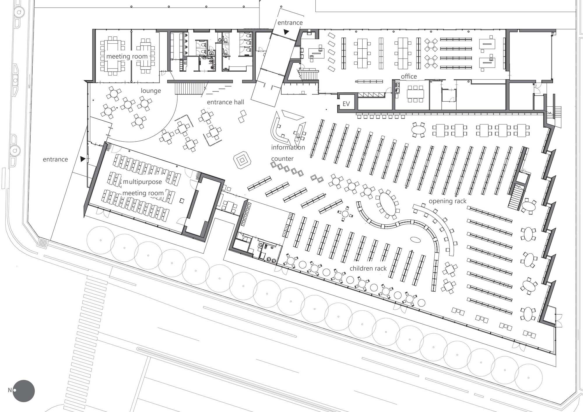砺波市立图书馆丨日本富山丨MIKAMI Architects-44