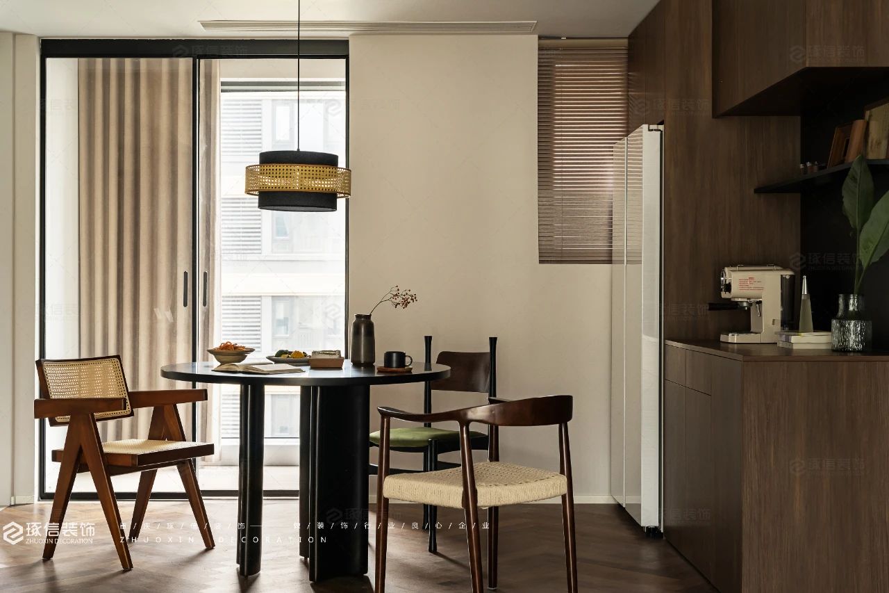 95 平复古风个性自在住宅丨琢信装饰-14