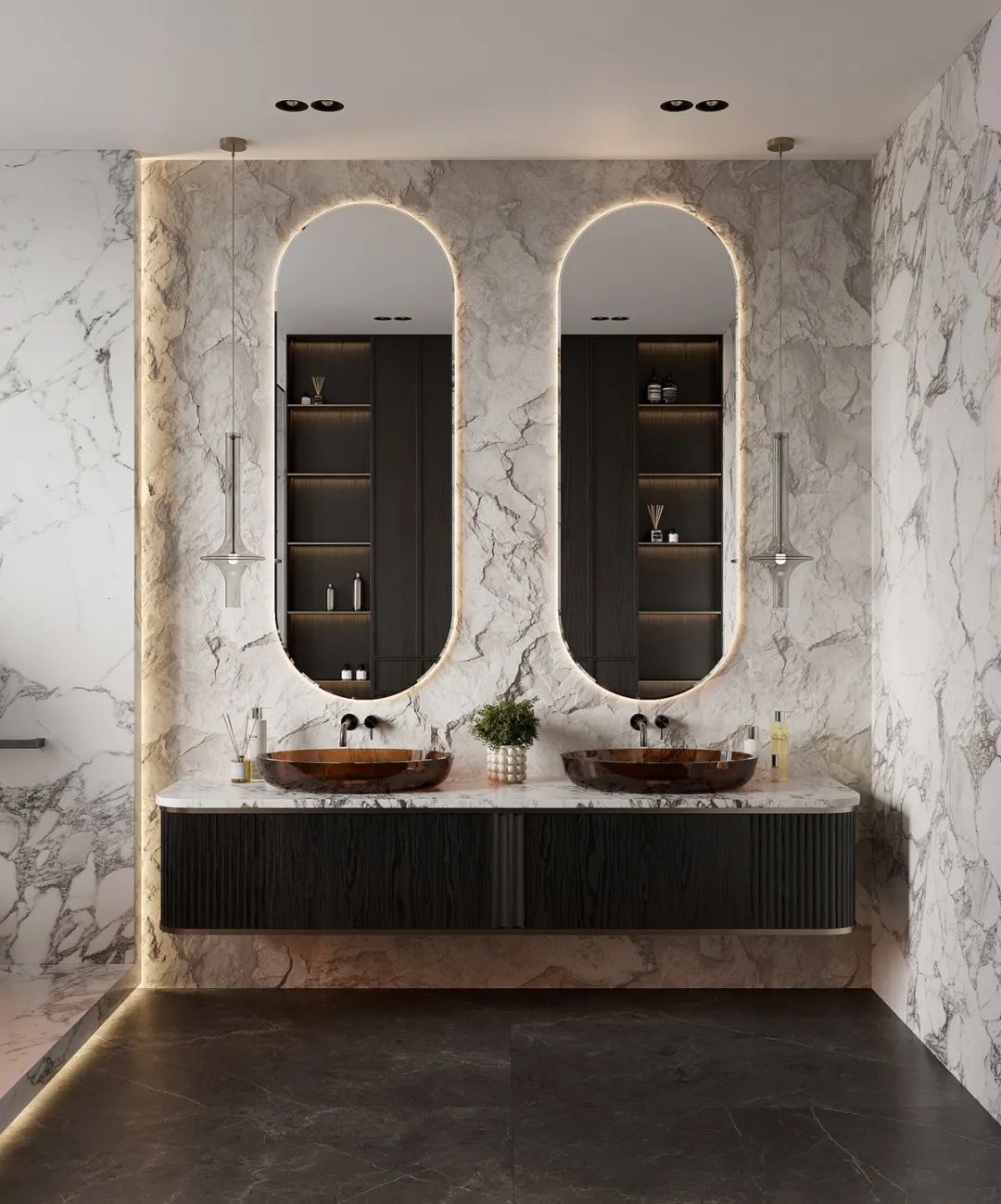 《川谷堂》173㎡奢华大宅丨Milana Ruslanovna-51