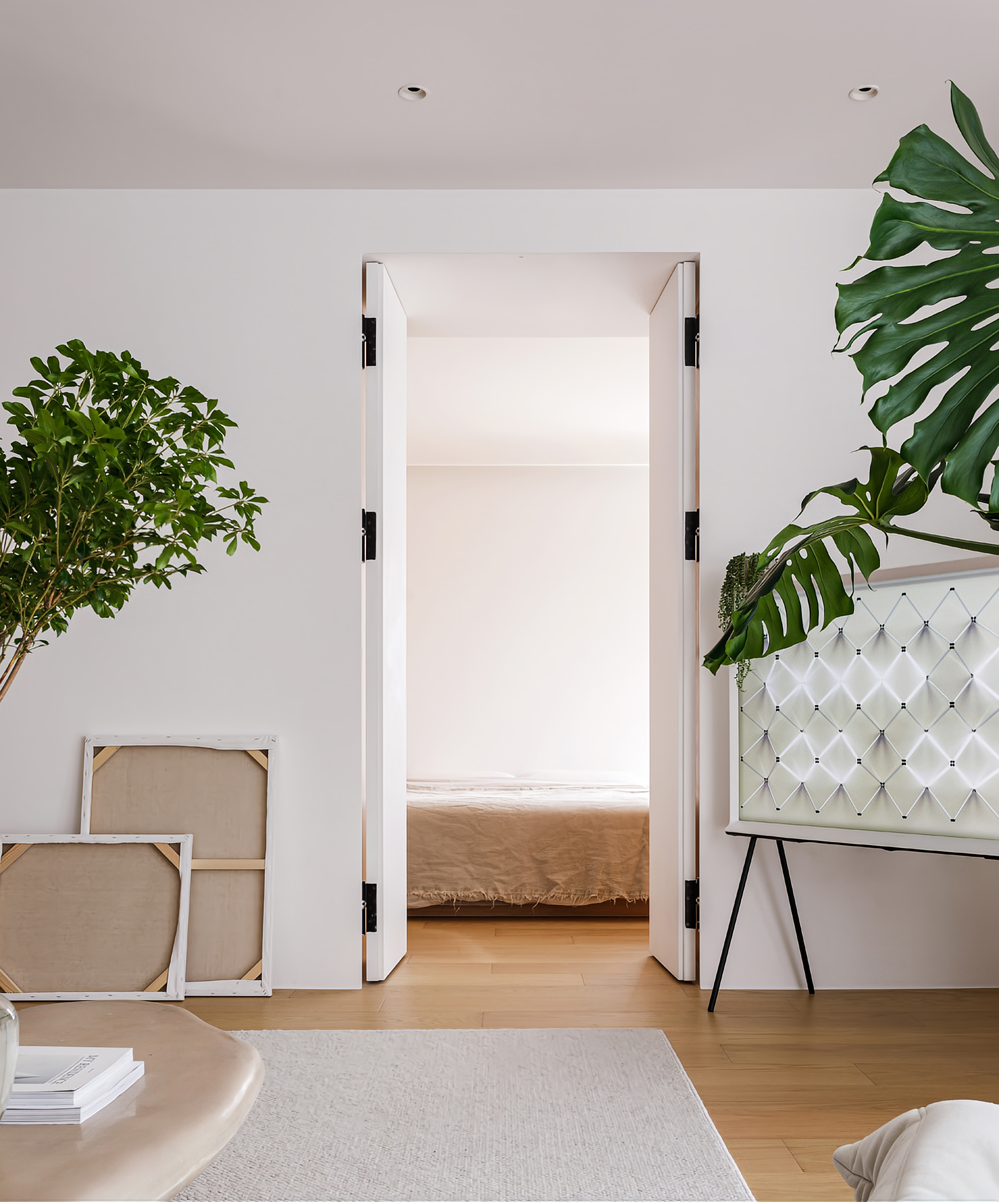 绿植光影有温度的家丨中国北京丨NOTHING DESIGN-17