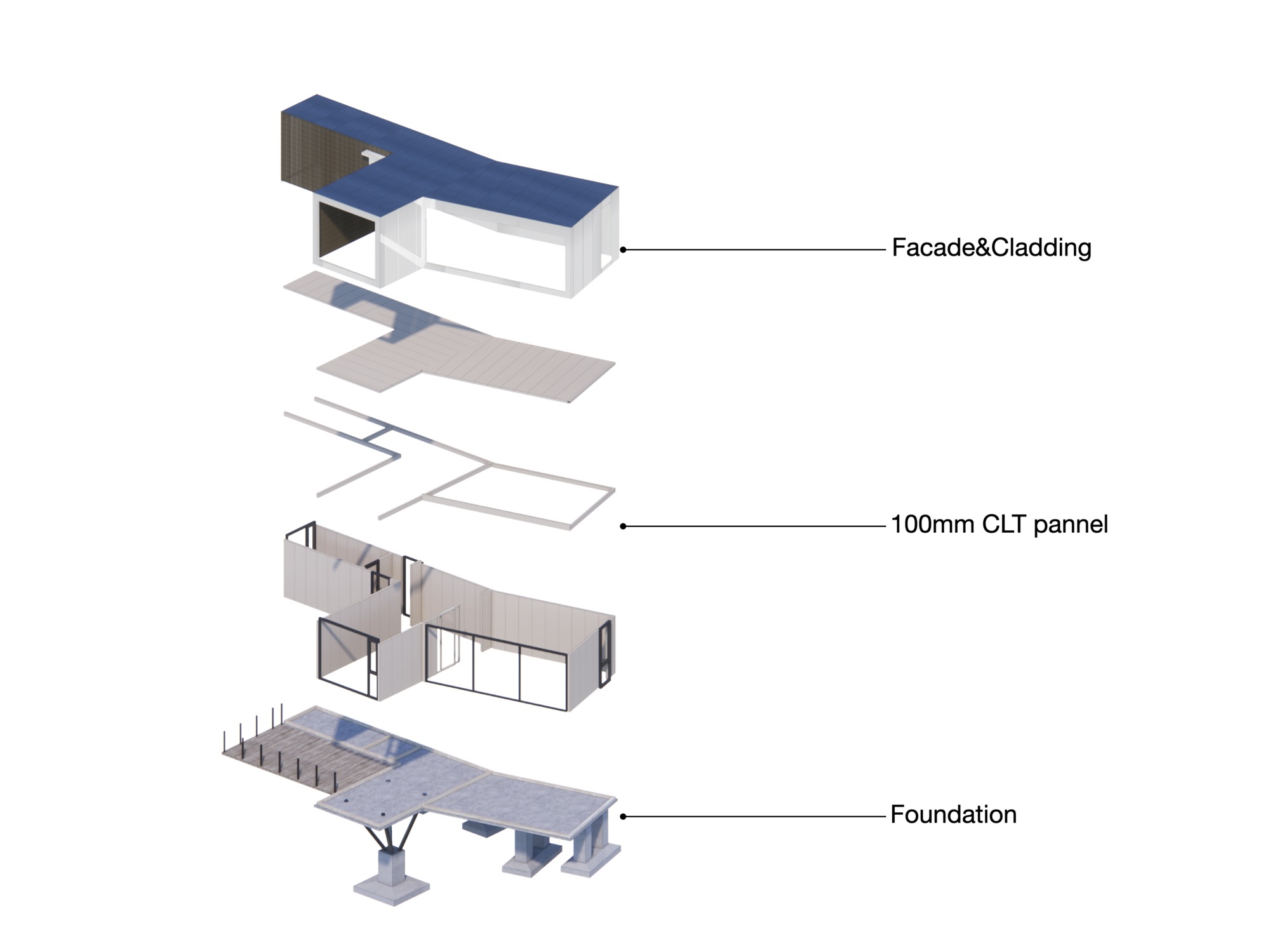 Mountain&Cloud Cabins / Wiki World + Advanced Architecture Lab[AaL]-23
