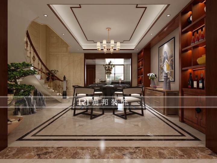 薛杨打造 207 平混搭风格别墅 | 阳光、自然与东方文化完美融合-22