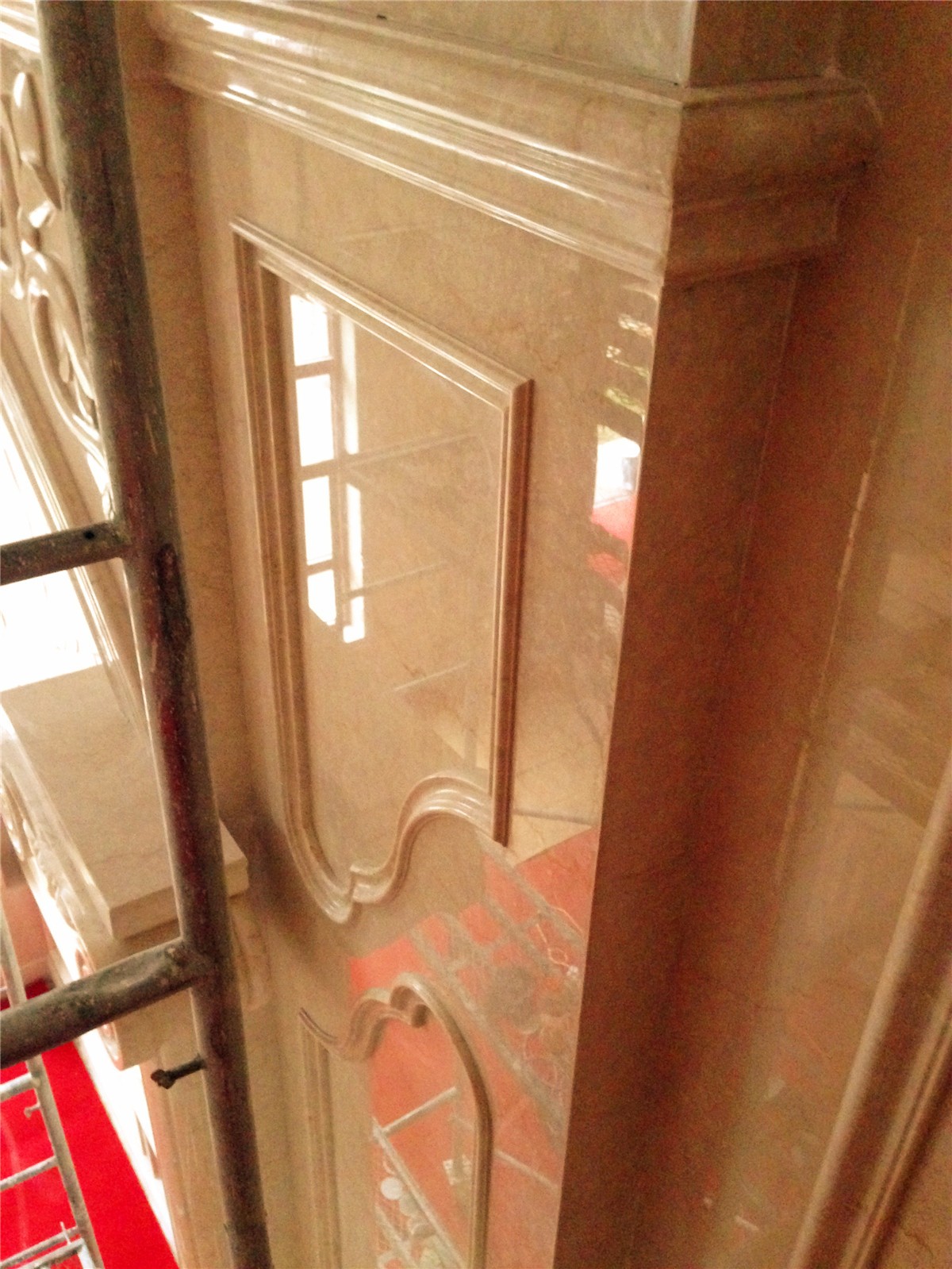 欧式紫金豪宅，演绎意大利米黄的华美乐章-4