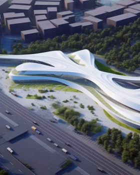 Jinju 国家博物馆国际设计竞赛丨韩国丨Vo Huu Linh Architects