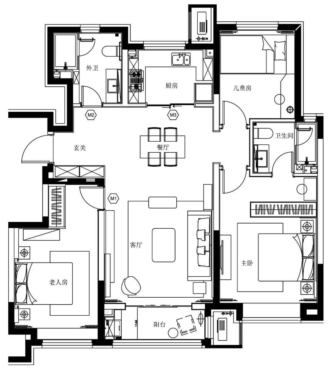 金地·悦城大境样板间 | 现代风格，艺术与生活的完美结合-33