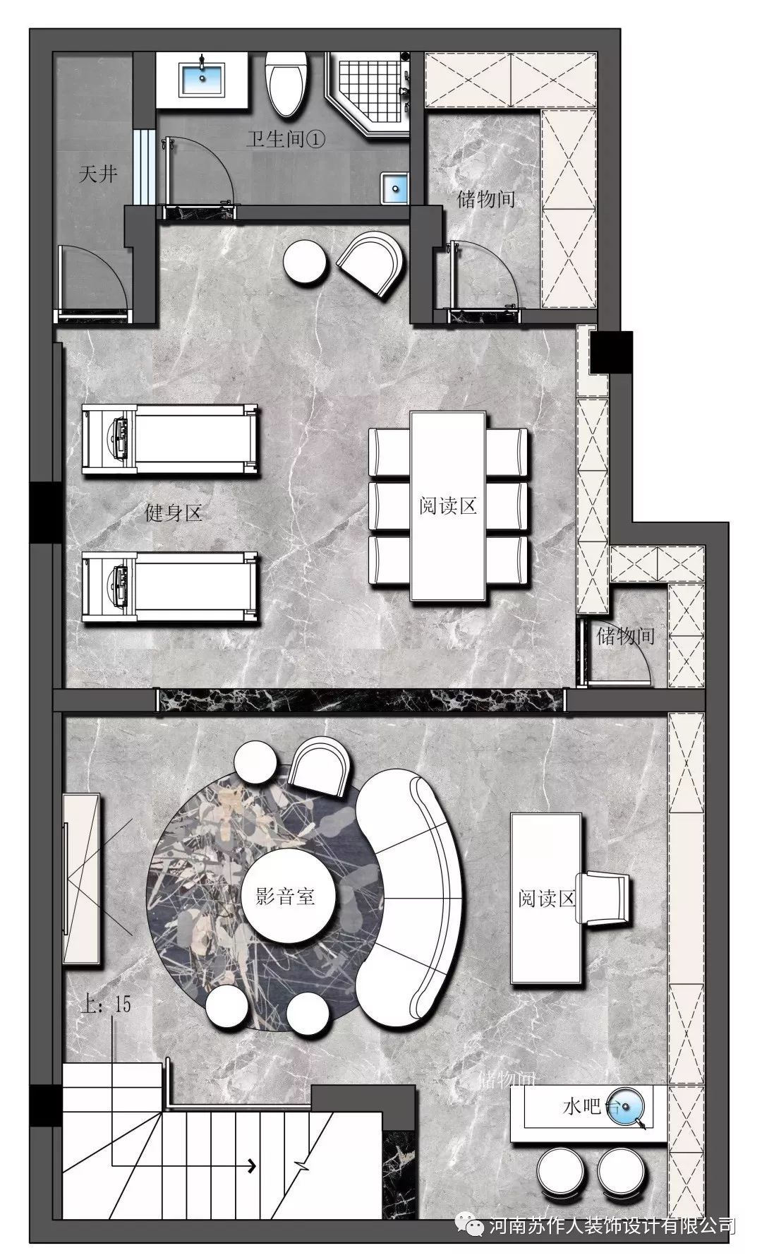 优步水岸 | 200㎡ | 现代轻奢风格，静谧优雅-34
