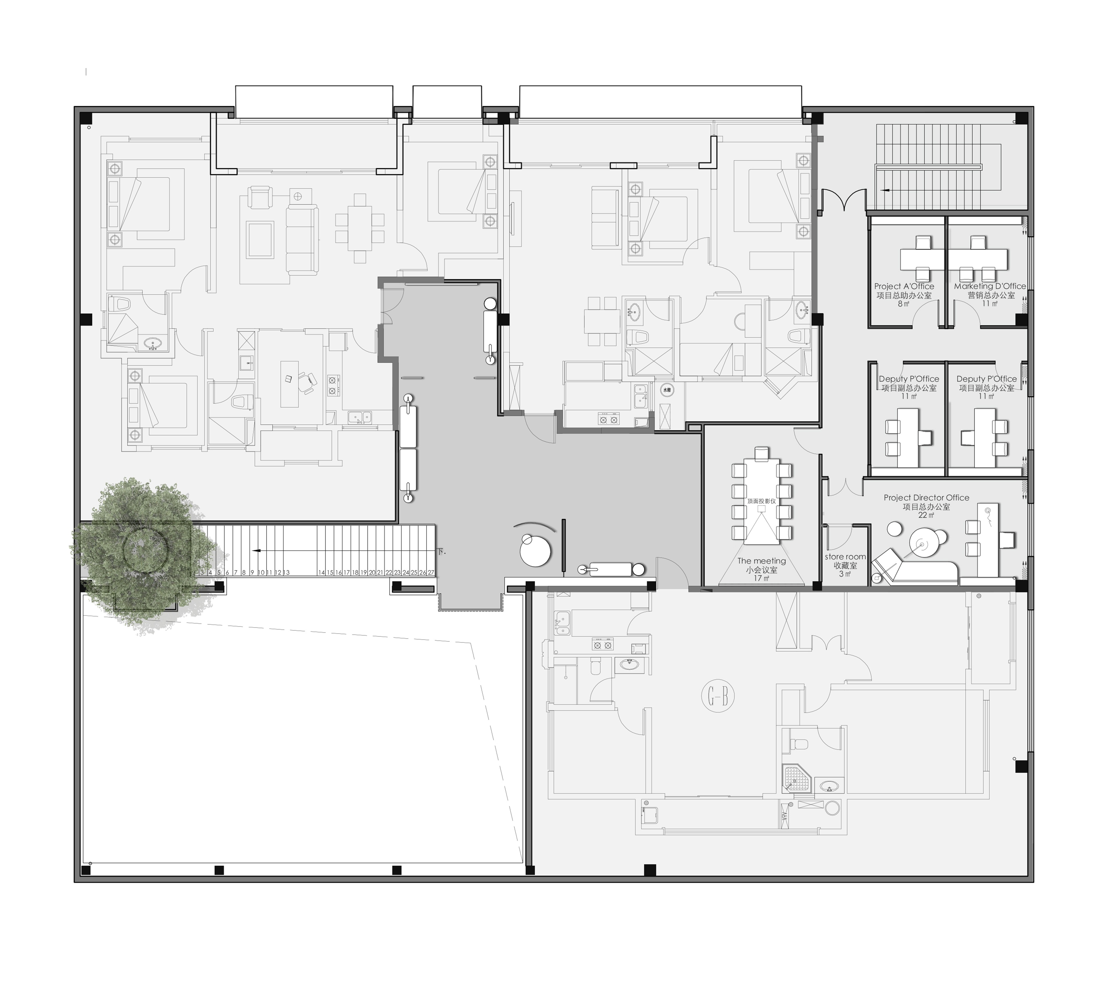 长兴城投蓝城·阑园售楼处丨中国湖州丨IF DESIGN 羽果设计-48