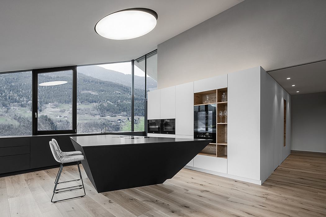 意大利 Bri·en 山谷中的现代三层住宅设计丨Raum3 Architekten-3