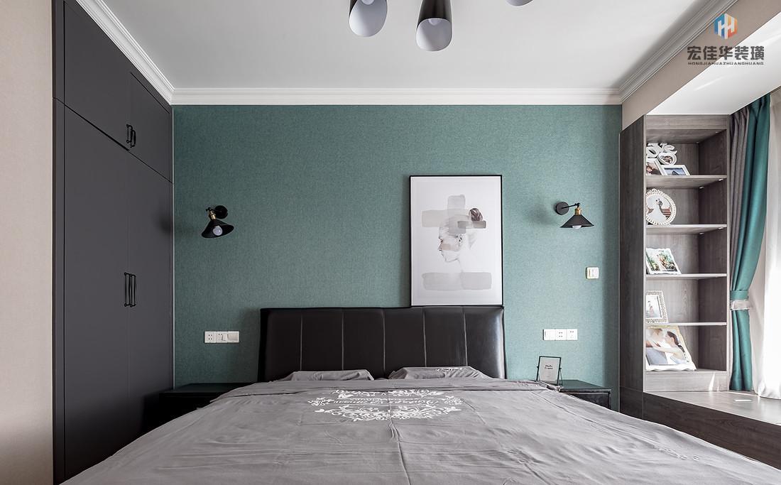宏佳华装璜赏心 118㎡现代风 温馨宜居空间设计-13