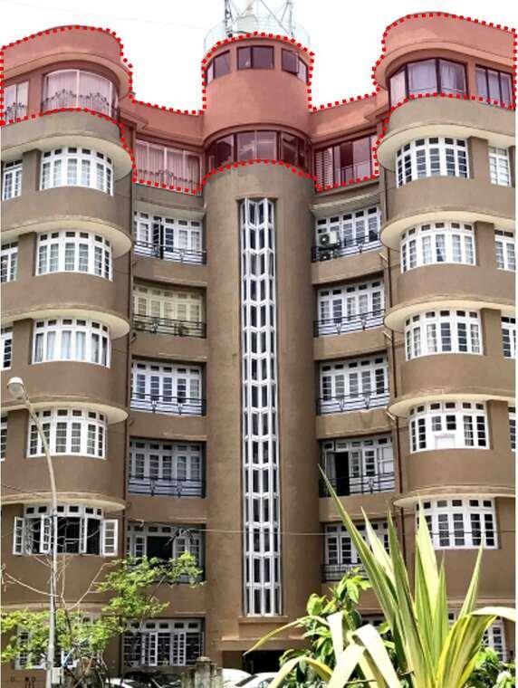 孟买滨海大道和椭圆草坪等地建筑加层项目丨印度-43