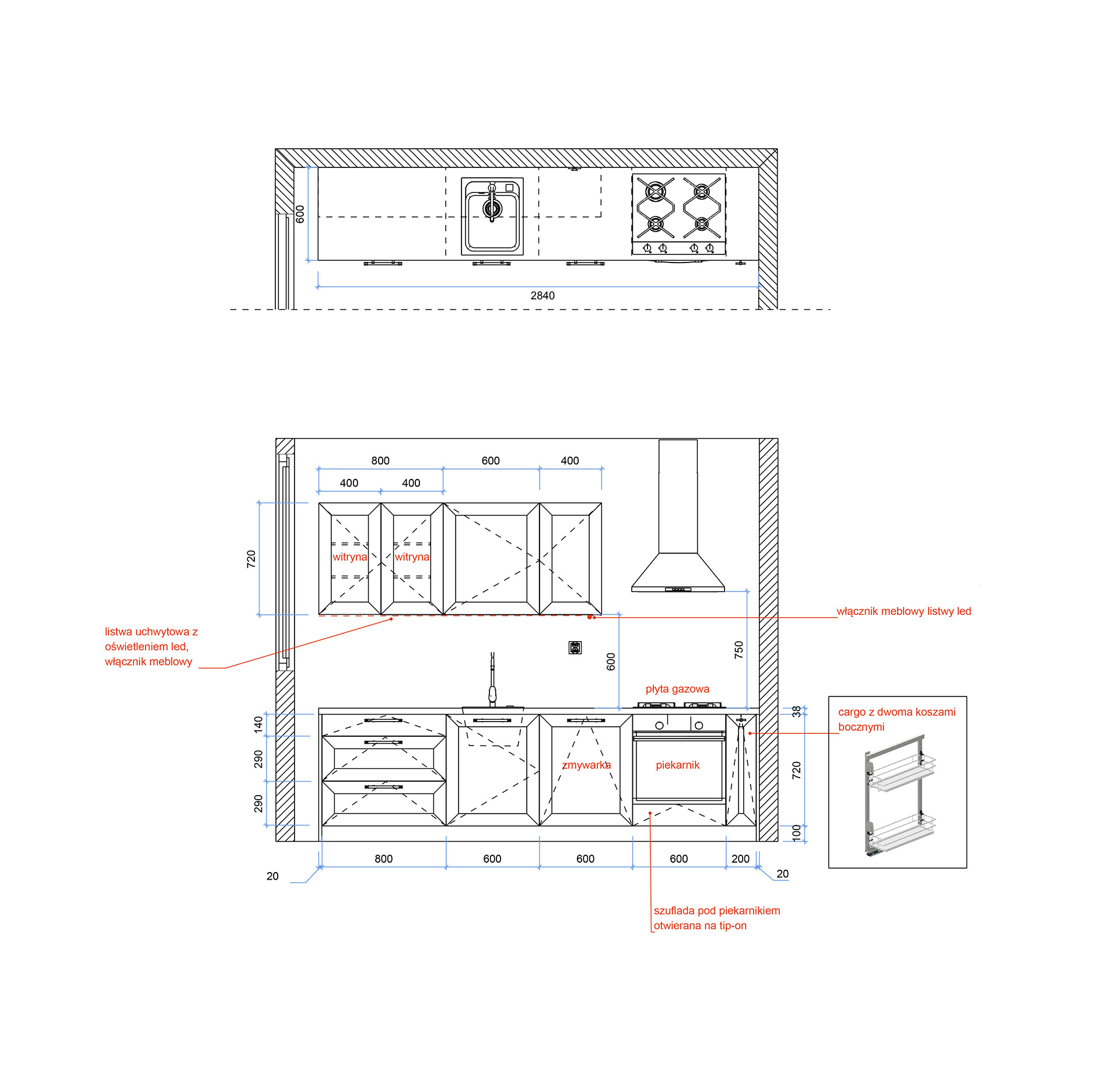ANEKS KUCHENNY厨房附属空间设计丨Anna Walendzik-12