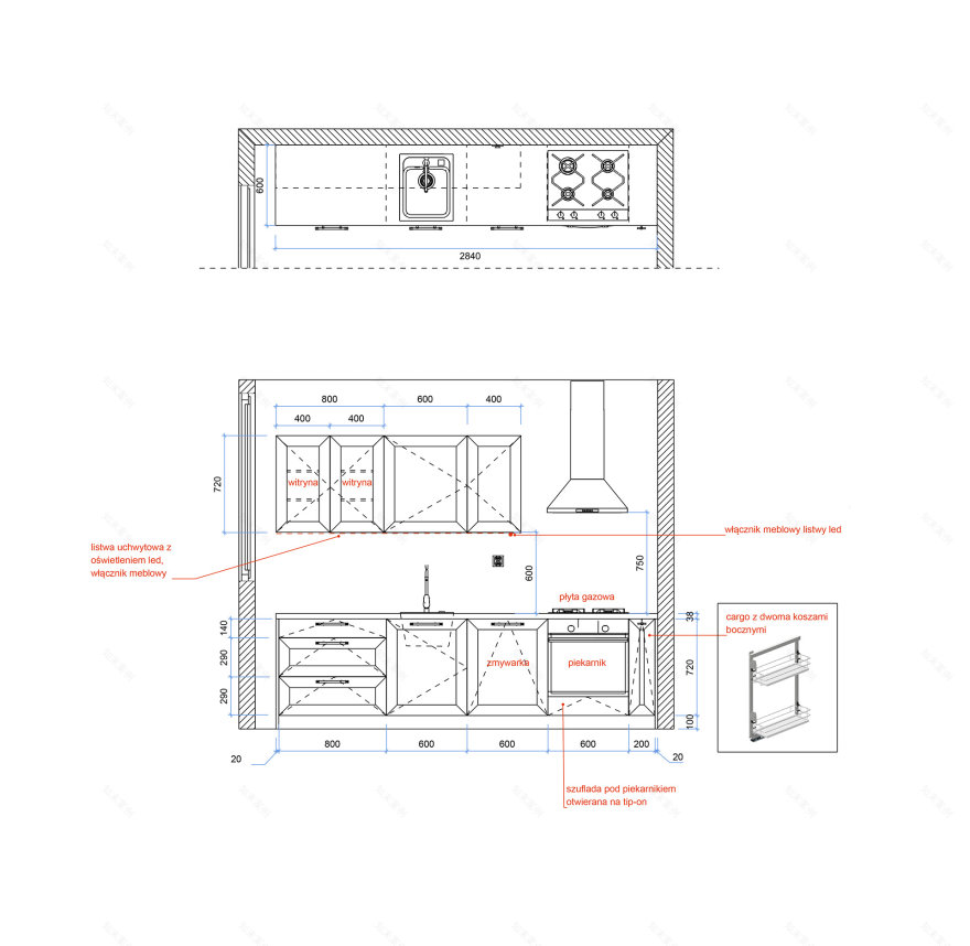 ANEKS KUCHENNY厨房附属空间设计丨Anna Walendzik-12