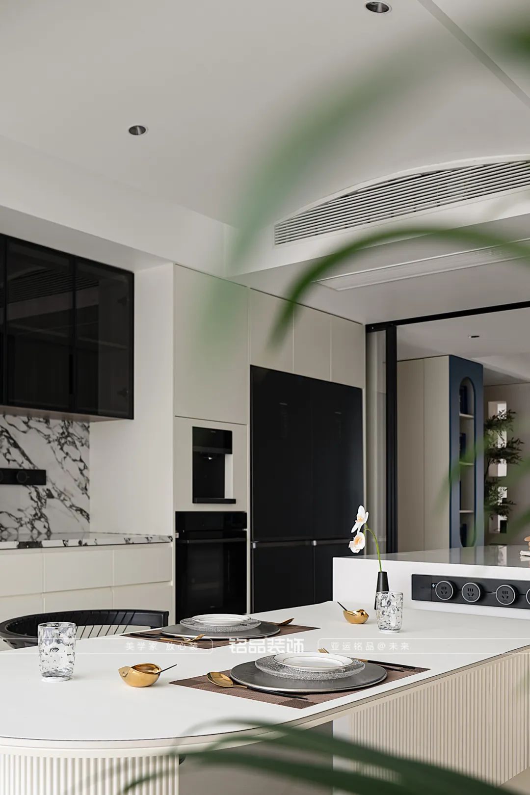 曲江风荷150㎡极简奶油风家居设计丨中国浙江丨铭品装饰-38