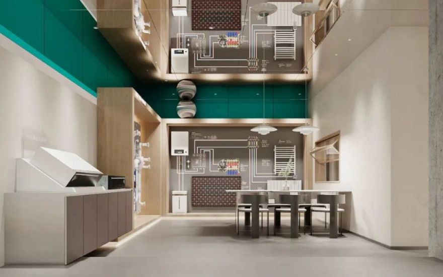 安庆Hisense海信中央空调展厅丨中国安庆丨周笙笙全案设计工作室-23