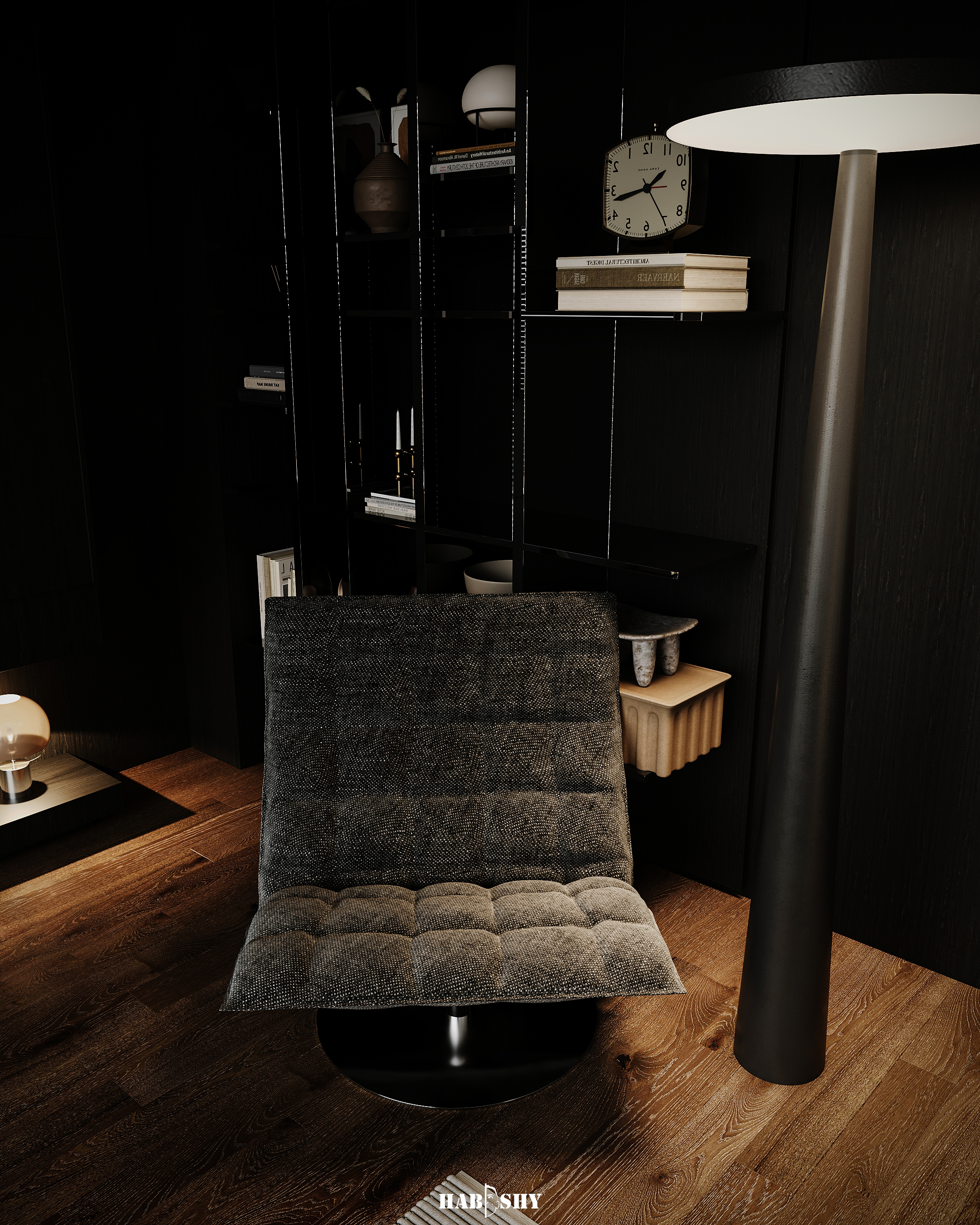 简约卧室丨埃及丨YOUSEF HABASHY-9