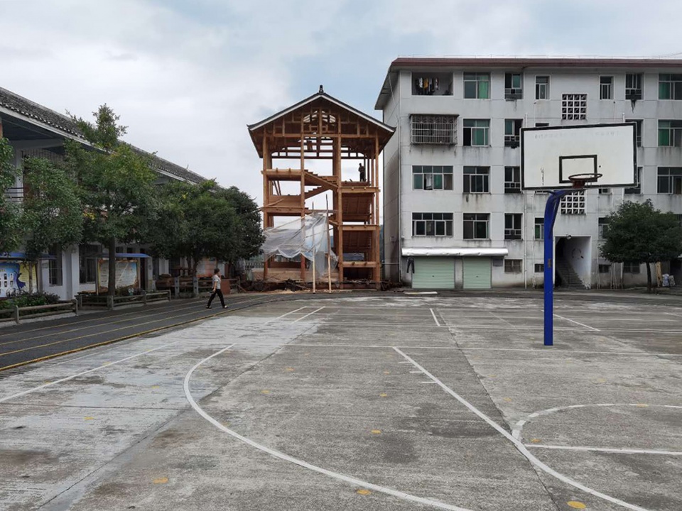 坪坦书屋 | 侗族木构建筑的现代诠释-41