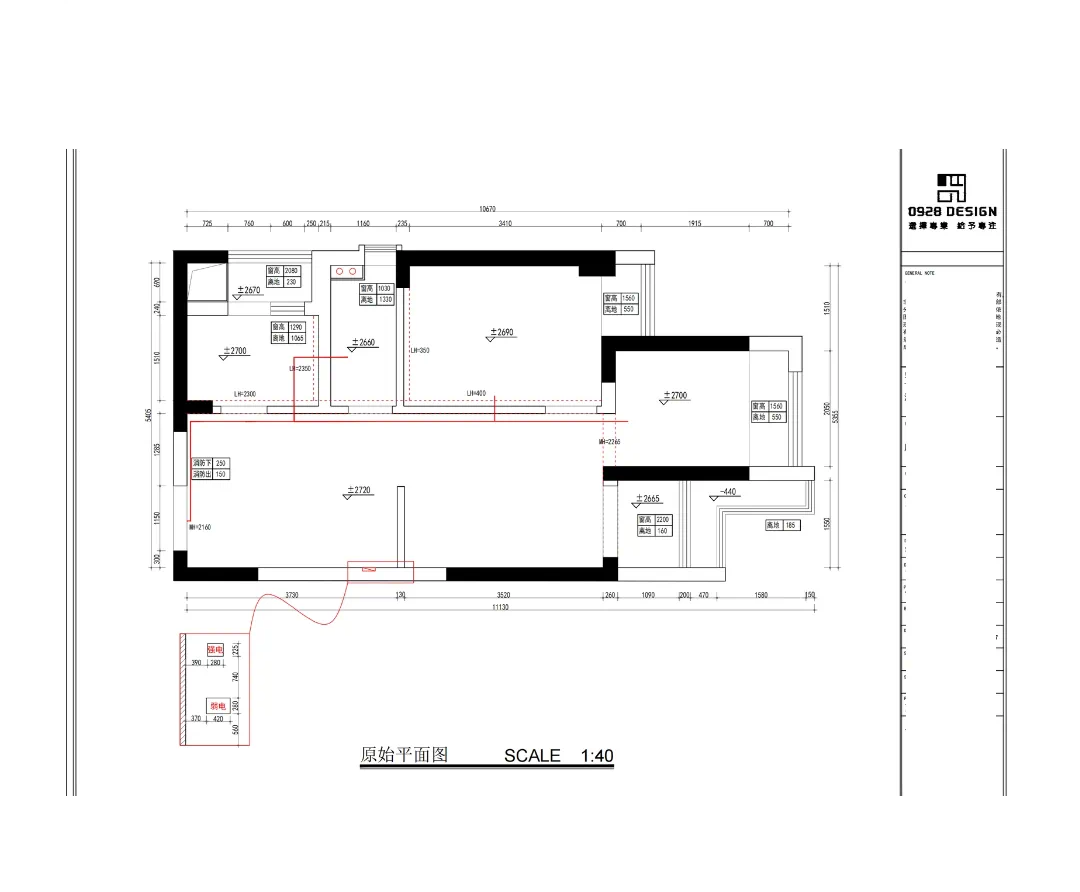 60㎡小户型轻法复古风住宅设计丨中国深圳-5