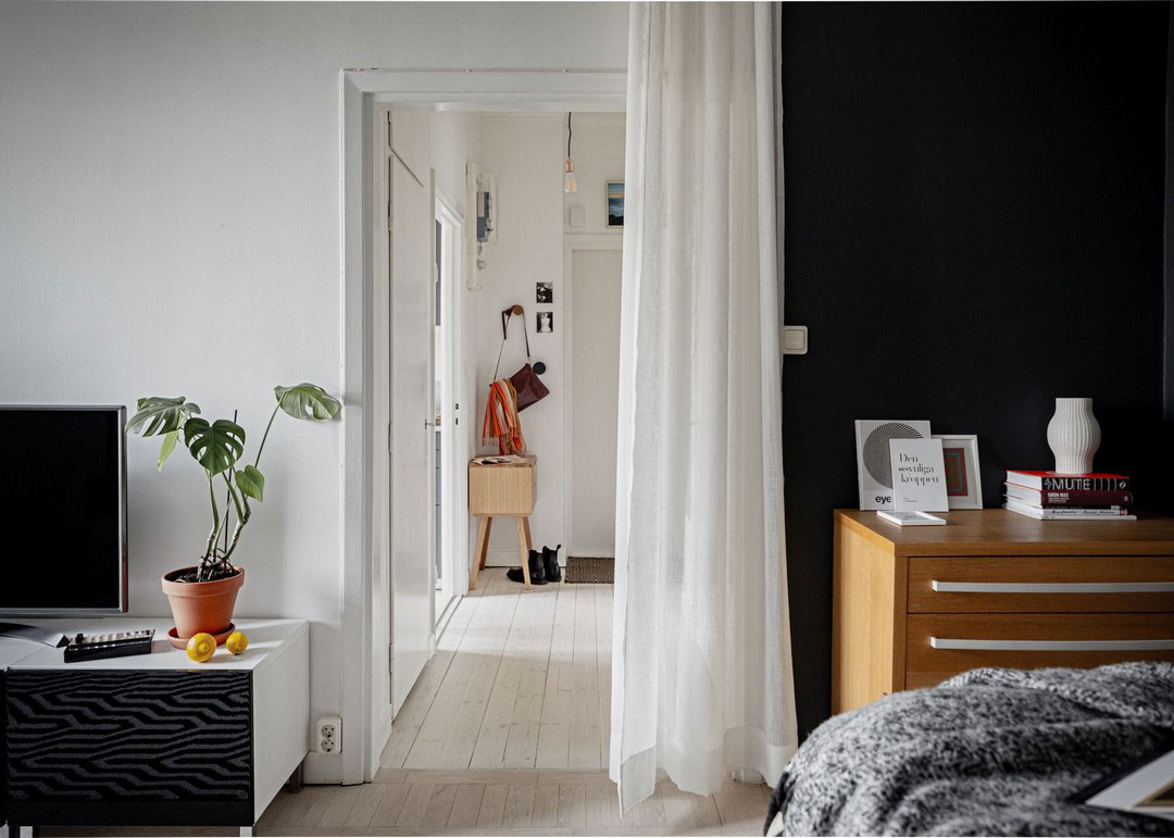 30 平米瑞典公寓的活力设计与巧妙布局-8