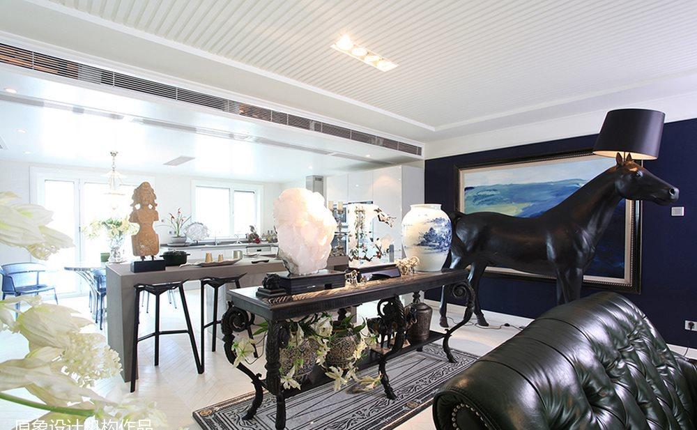 拆墙扩视野,诠释现代与古典结合的后现代主义家居设计-18