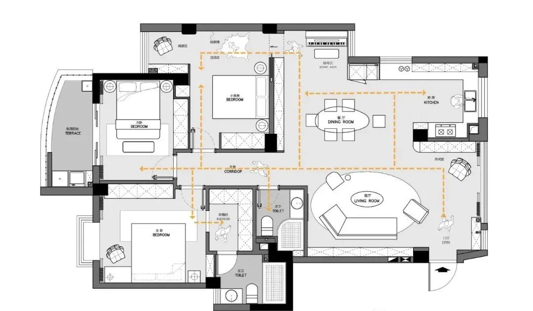 北城梁筑 · 旧房翻新丨北城梁筑设计-59