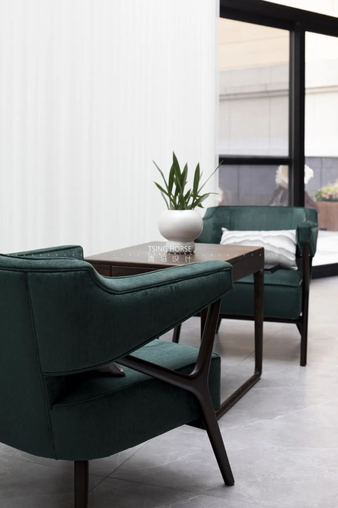 曲江名城440㎡去风格化设计丨青马设计-44