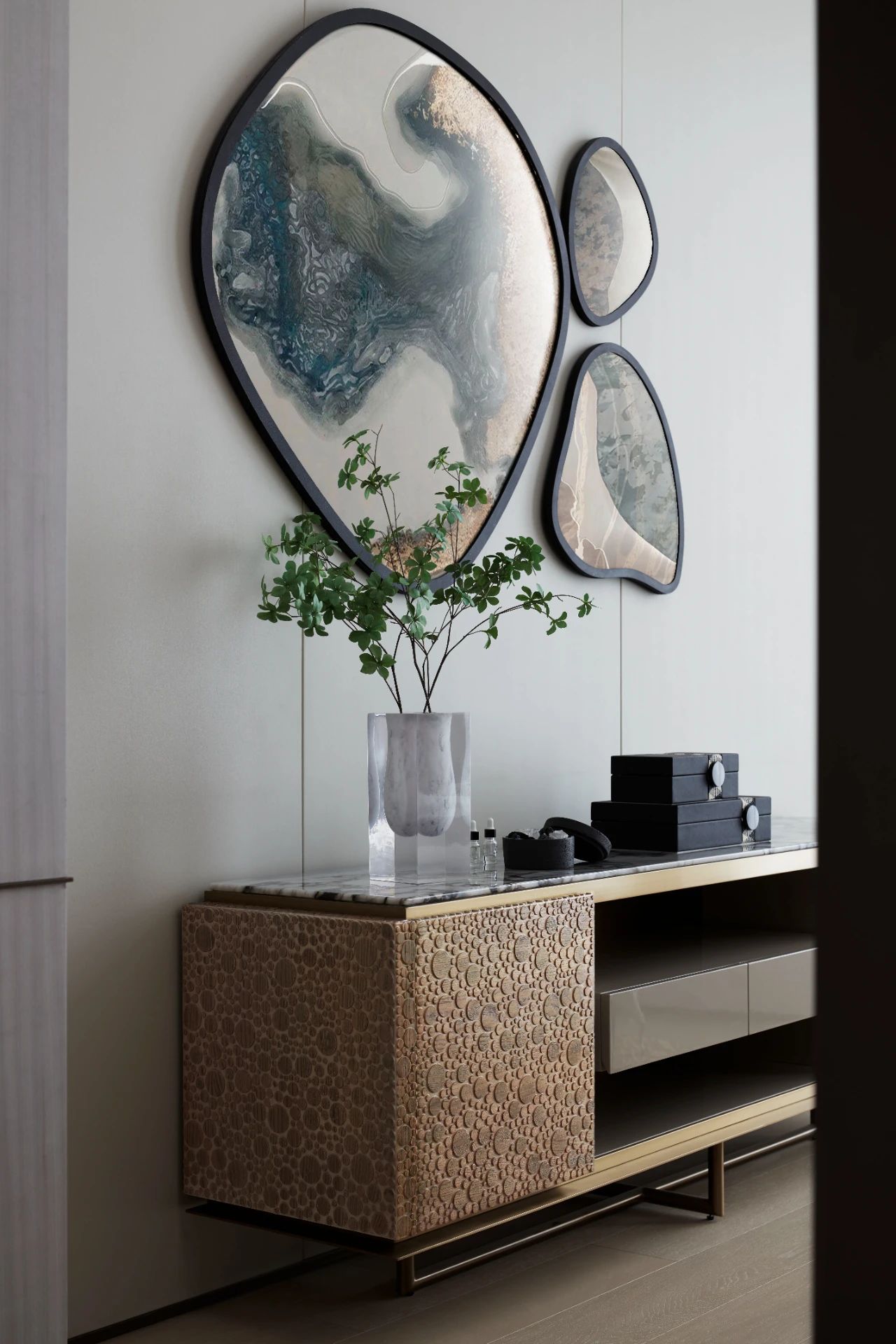 融泰云臻大平层样板间丨中国杭州丨郑仕樑室内设计(苏州)有限公司-45