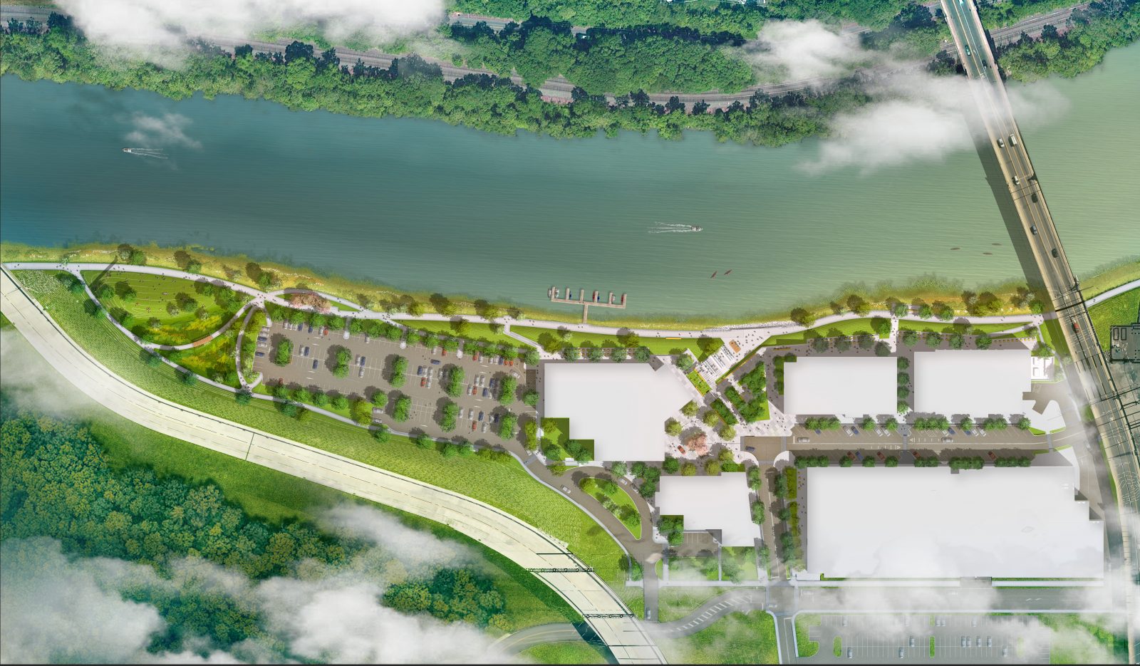 Allentown Riverwalk and Commons at The Waterfront-5