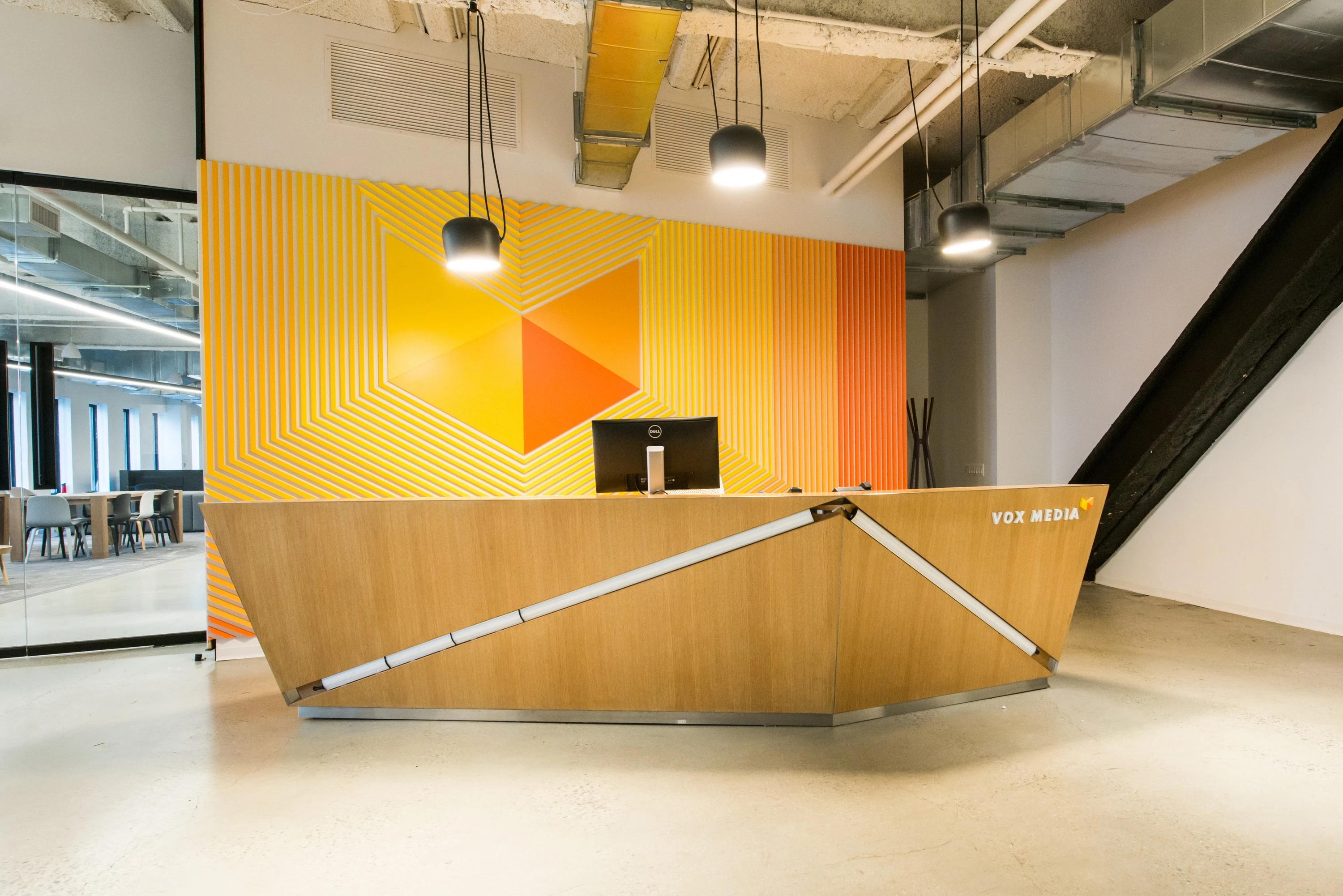 曼哈顿金融区 Vox Media 办公室的绿色环保设计-9