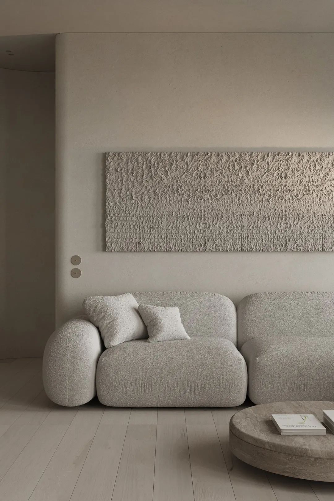 奶油色调温润家居丨Zeworkroom Studio-17