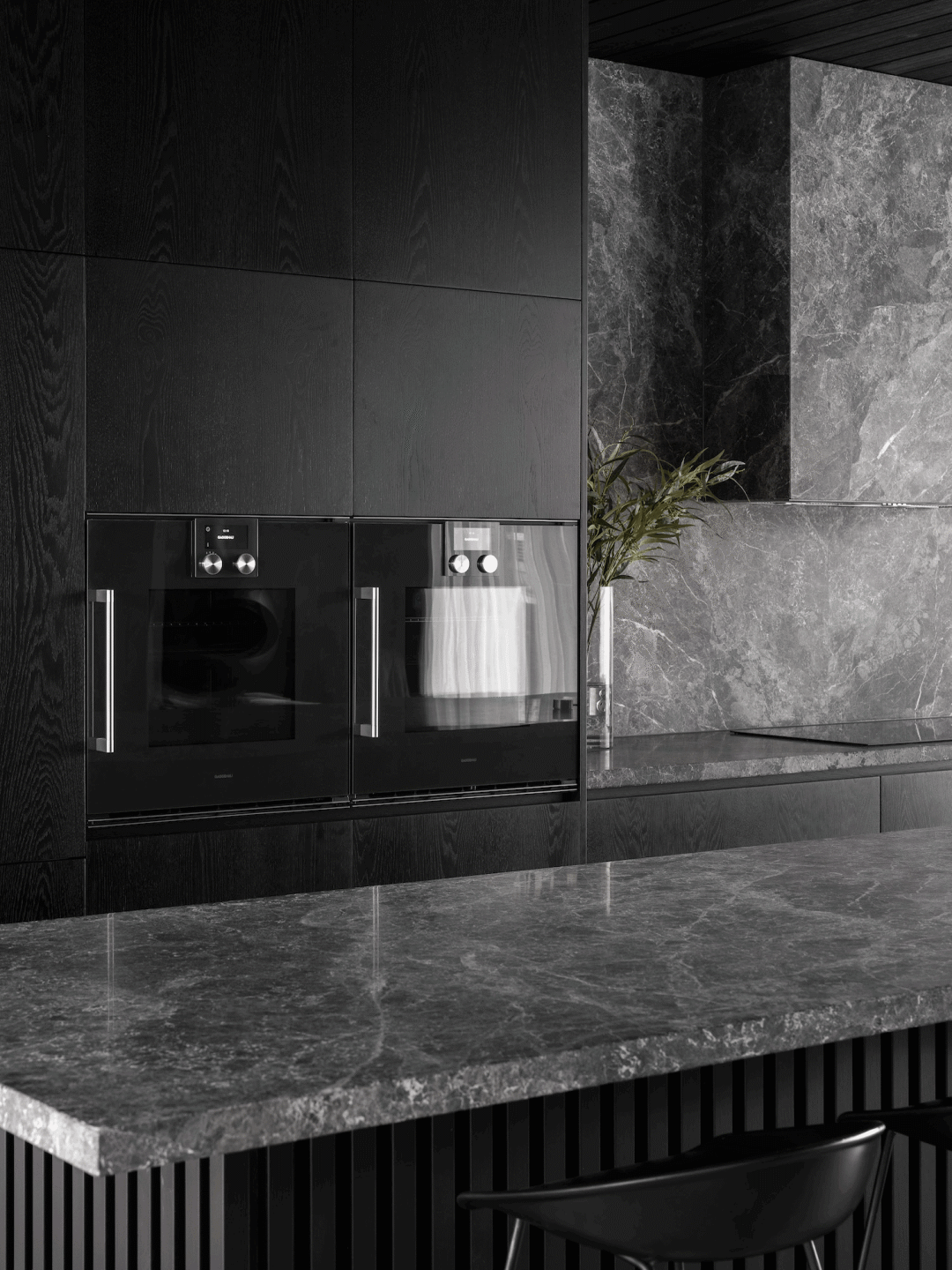 黑色雅宅 · 全黑色系Queensland home丨Carmichael Build和Story Design-41